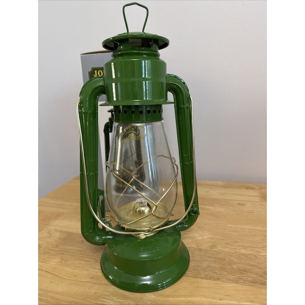 John Deere Lantern Moline IL S&D 3 Fuel Kerosene Lamp Oil Citronella New - Picture 2 of 8